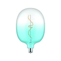 Cheap 😀 Australia Sale - Luce Bella Blue Round Vase E27 LED 160lm Warm White 5W Globe Other 💯