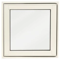 Best reviews of 🛒 Australia Sale - Polar Eco-View Windows Polar Eco-View 600 X 600mm White Birch Frosted Glass Openable Double Glazed Window White Birch Frame With Frosted Glass 😀