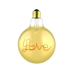 Best Sale 🎁 Luce Bella G125 E27 LED 300lm Love 5W Globe Other - To Australia 🔔