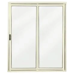 Best deal 😉 Australia Sale - Polar Eco-View Windows 2145 X 1800mm White Birch Aluminium Sliding Door Kit 🥰