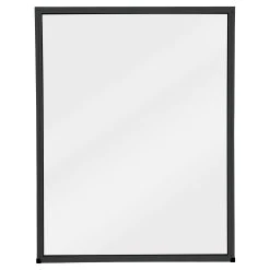 Best Sale 🔔 Australia Sale - Polar Eco-View Windows Polar Eco-View 1200 X 1545mm Black Frosted Glass Fixed Panel Double Glazed Window Black With Frosted Glass ❤️