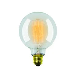 Buy 😉 Luce Bella G95 Vintage E27 Clear 25W Globe Other - To Australia ✨