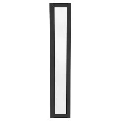 Wholesale ⌛ Polar Eco-View Windows 2040 X 300mm Door Frame Black Aluminium Entry Unassembled - To Australia 🎉