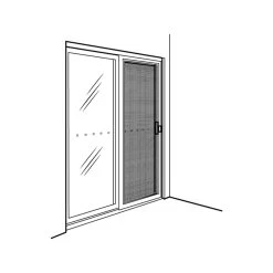 Outlet ✨ Australia Only - Polar Eco-View Windows Polar 2145 X 1810mm Sliding Door With Bonus Flydoor - Silver Grey 😉 -Luce Bella Online Shop 68670fd26eba4125a569a2c3aa9c4a77