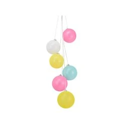 Brand new 🔥 Australia Sale - Luce Bella Multi-Colour Battery Operated Cotton Ball Hanging Lights - 6 Pack 👍 -Luce Bella Online Shop 737f472409ed41179fc097a1a5da01ac