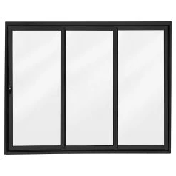 Budget 🔔 Australia Only - Polar Eco-View Windows 2145 X 2700mm Black Stacking Aluminium Sliding Door ✨