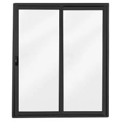 Cheap 💯 Australia Sale - Polar Eco-View Windows 2145 X 1800mm Black Aluminium Sliding Door Kit 🥰