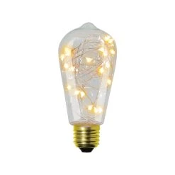 Brand new ❤️ Australia Sale - Luce Bella 1.2W 56lm Warm White LED ST58 E27 Globe - 2 Pack 🎁