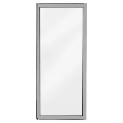 Promo ⭐ Australia Only - Polar Eco-View Windows Hartman 2145 X 900mm Sliding Door Sidelight Fixed Aluminium Polar Silver Grey DG Glass ❤️