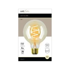 Wholesale ⭐ Australia Only - Luce Bella G95 Amber Twist E27 LED 250 Lumen Warm White 4W Globe Other 🎉 -Luce Bella Online Shop a714977121644c5dbf68eb78aa587d0b
