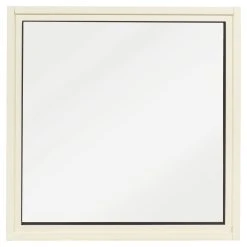 Discount 🔔 Australia Sale - Polar Eco-View Windows Polar Eco-View 600 X 600mm White Birch Frosted Glass Fixed Panel Double Glazed Window White Birch Frame With Frosted Glass 👍