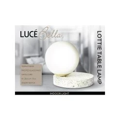 Cheapest ❤️ Australia Only - Luce Bella Lottie Terrazzo Base Table Lamp ✔️