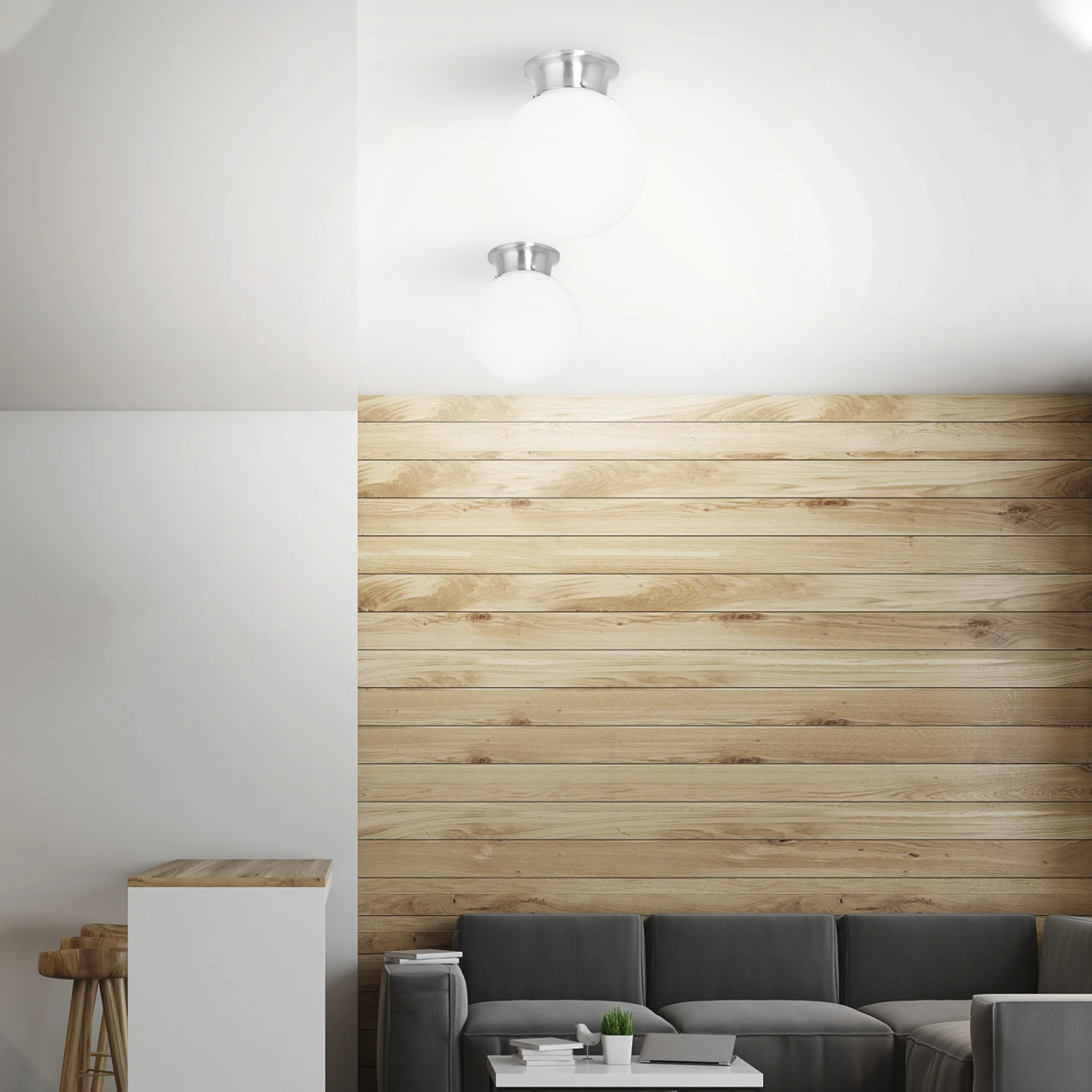 Flash Sale ✨ Australia Sale - Luce Bella Brushed Chrome Finish Batten Fix White ⌛ 4 Flash Sale ✨ Australia Sale - Luce Bella Brushed Chrome Finish Batten Fix White ⌛ - Image 2