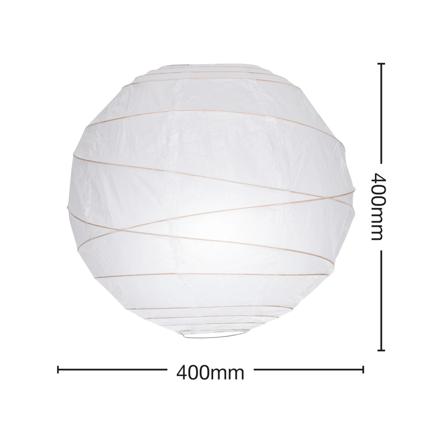 Hot Sale 🌟 Australia Only - Luce Bella Palla 40cm White Paper Shade ⭐ 5 Hot Sale 🌟 Australia Only - Luce Bella Palla 40cm White Paper Shade ⭐ - Image 4