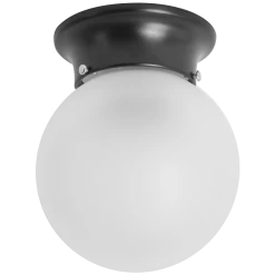 Cheapest 🤩 Luce Bella 150mm Matte Black Finish Batten Fix White - To Australia 🎁