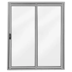 Deals ⭐ Australia Sale - Polar Eco-View Windows 2145 X 1800mm Silver Grey Aluminium Sliding Door Kit ✔️