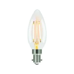 Deals ⭐ Australia Sale - Luce Bella Candle Filament B15 LED 250 Lumen Warm White 2W Globe 2Pk Other ⌛
